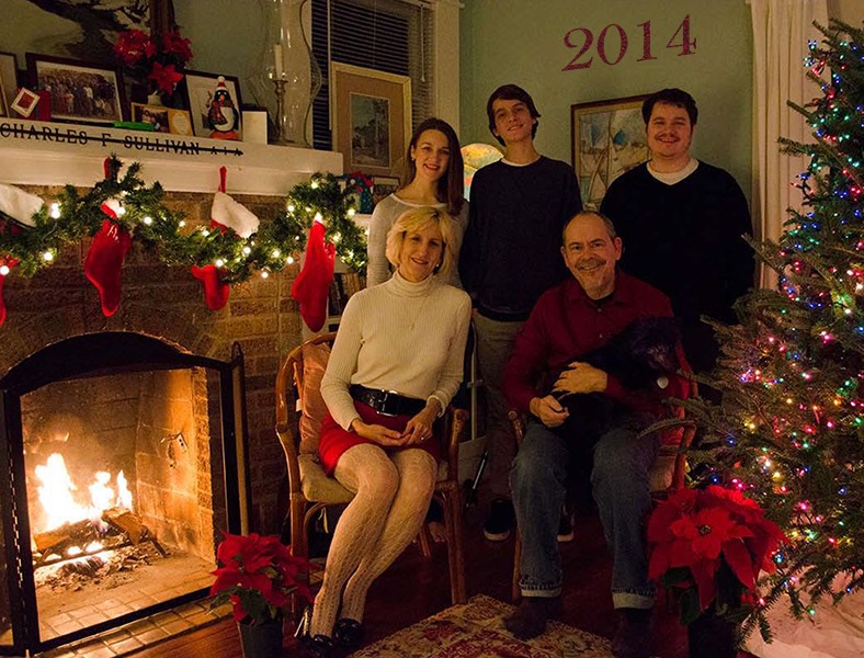 2014 - Christmas Eve. I got this little remote release for the camera so I would no longer have to run into the frame.